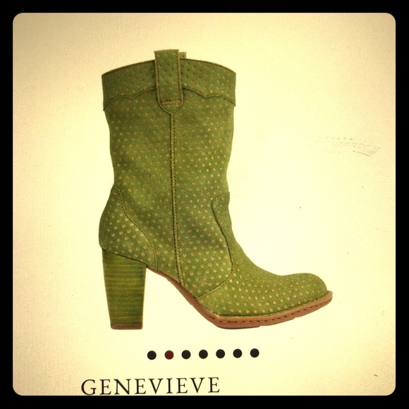 Born boots Genevieve design sz 6.5 EUC